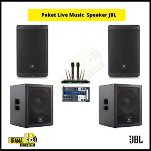 Paket Live Music Speaker Aktif JBL EON 715